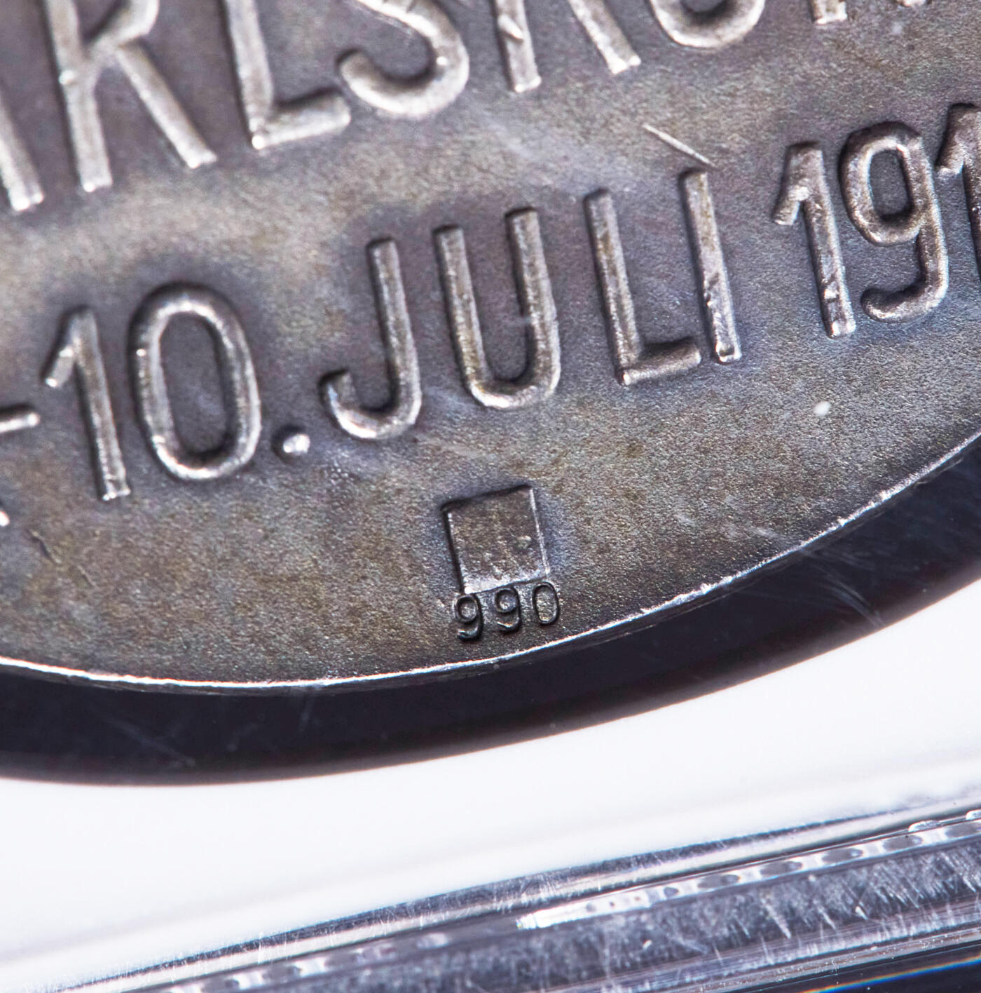 【俄甄集藏】“万象更新、马呈祥瑞”迎新春俄甄精品场-2026年(047)01-21 星期三 晚 19:30 全场包邮 德国巴登1910年弗里德里希二世大公头像纪念普法尔茨-中莱茵联邦射击节银章，NGC MS63，酱彩包浆，状态极佳