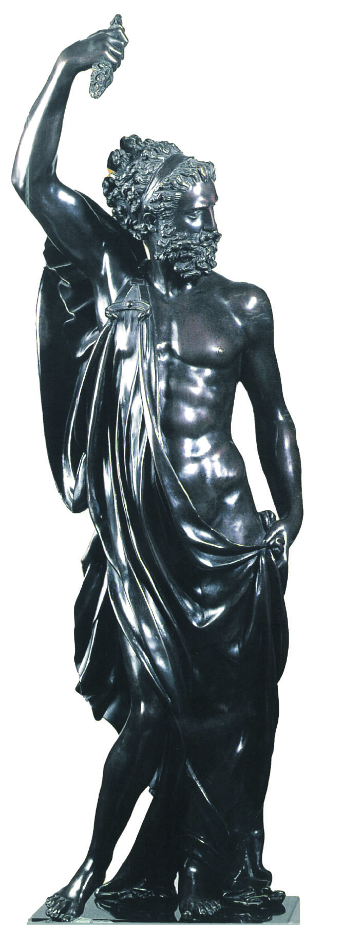 上海拍卖行2025年秋季古董珍玩拍卖会 铜雕塑作品《主神》