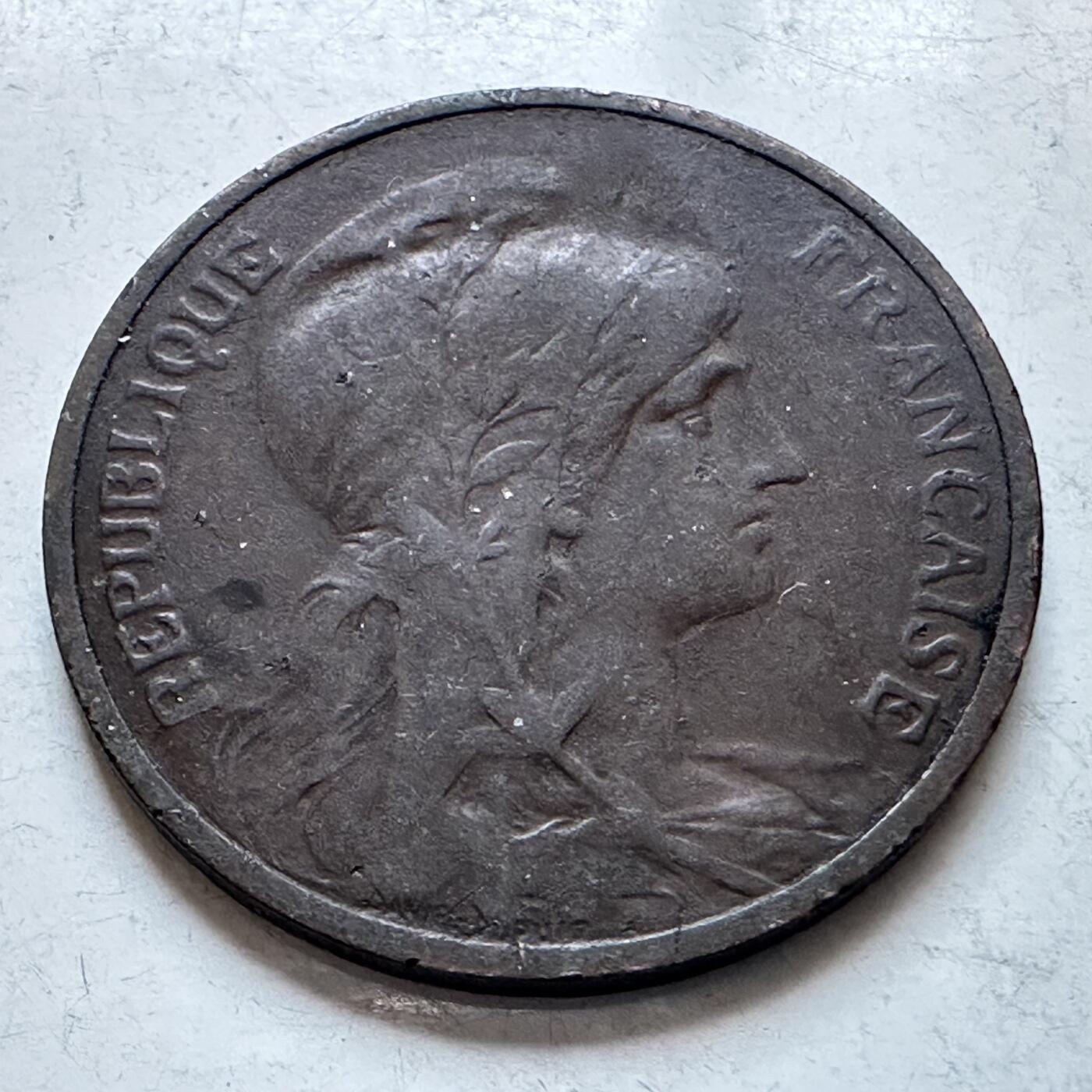 🌹外币初藏🌹🐯2026年第8场  每周二四六晚8️⃣点 接代拍 法国1913年五分