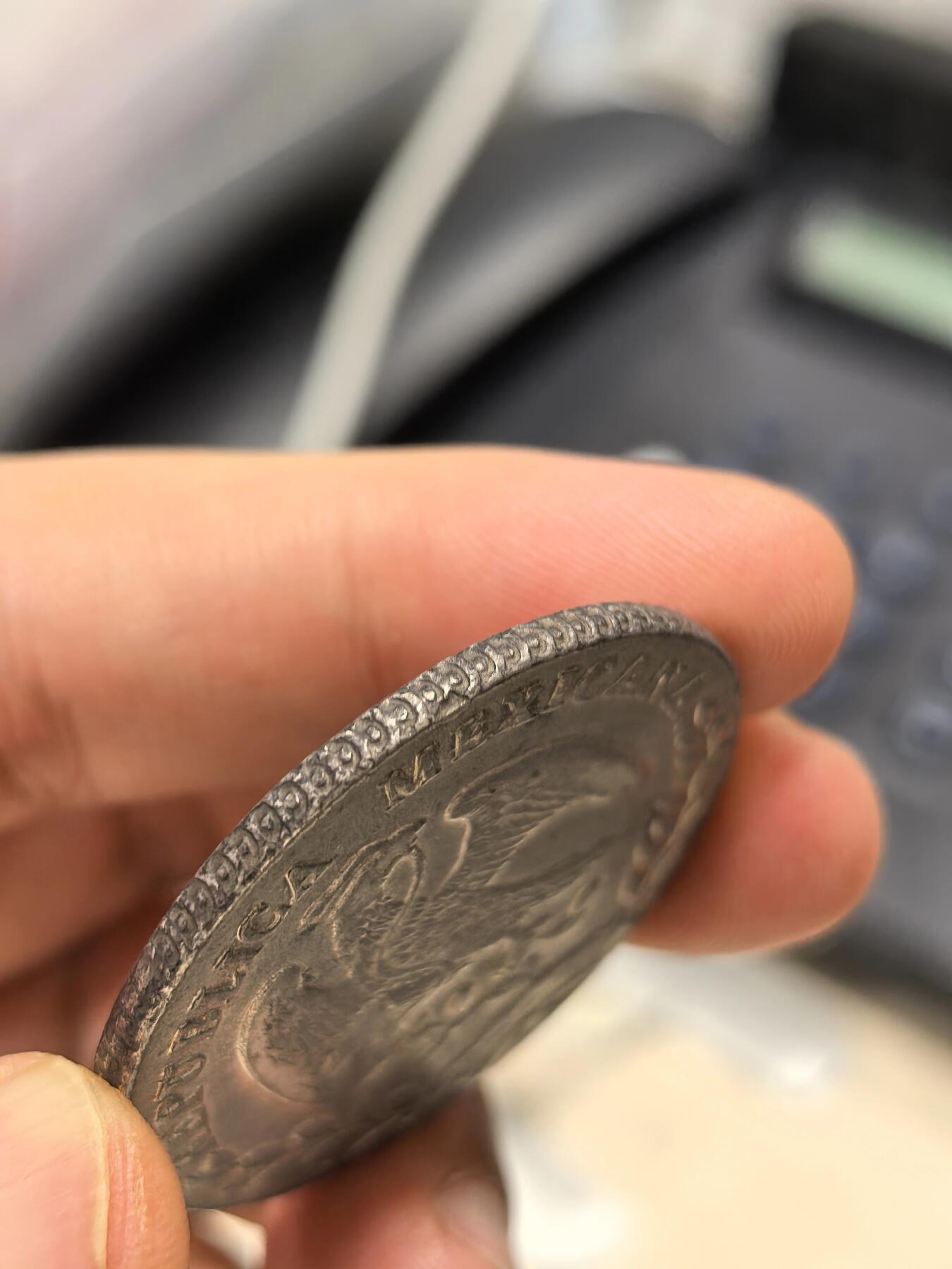 博洋堂世界钱币拍卖第157期（全场包邮） 墨西哥1885年PI MH版花边鹰洋 原味无洗 可送评出分