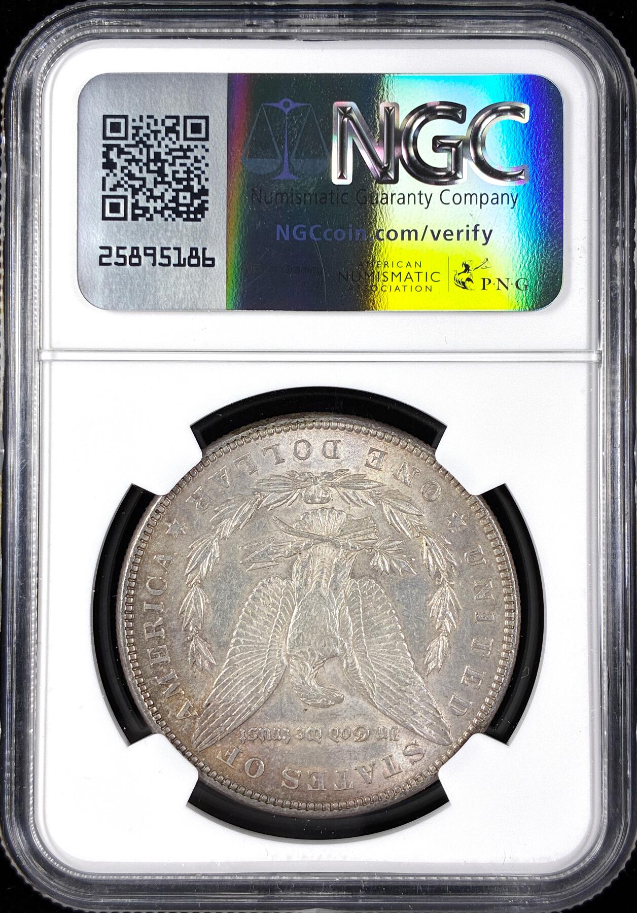 【雨安】【直播拍卖】【第0124期-评级币章】2026-01-17 周六 19:30 [评级美洲] USA 美国 1美元 (1878-1921) 摩根 1887年  NGC-AU