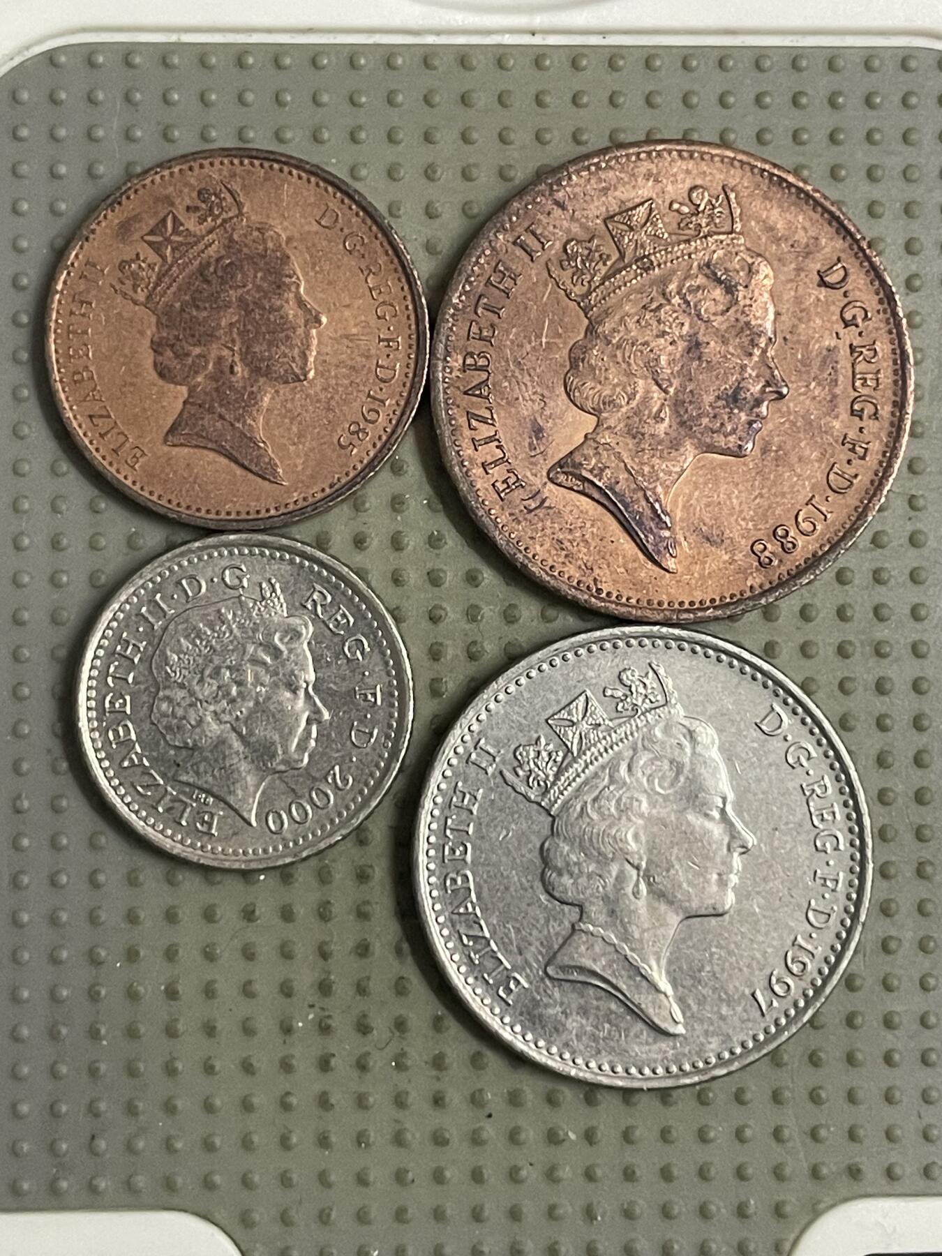 2026年第12场各国散币拍卖（总第162场）16.17两天外出，18号可以发货 英国4枚