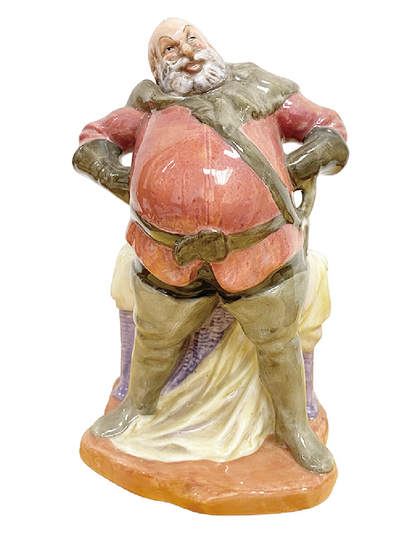 上海拍卖行2025年秋季古董珍玩拍卖会 - 英国Royal Doulton FALSFALL人物瓷偶摆件