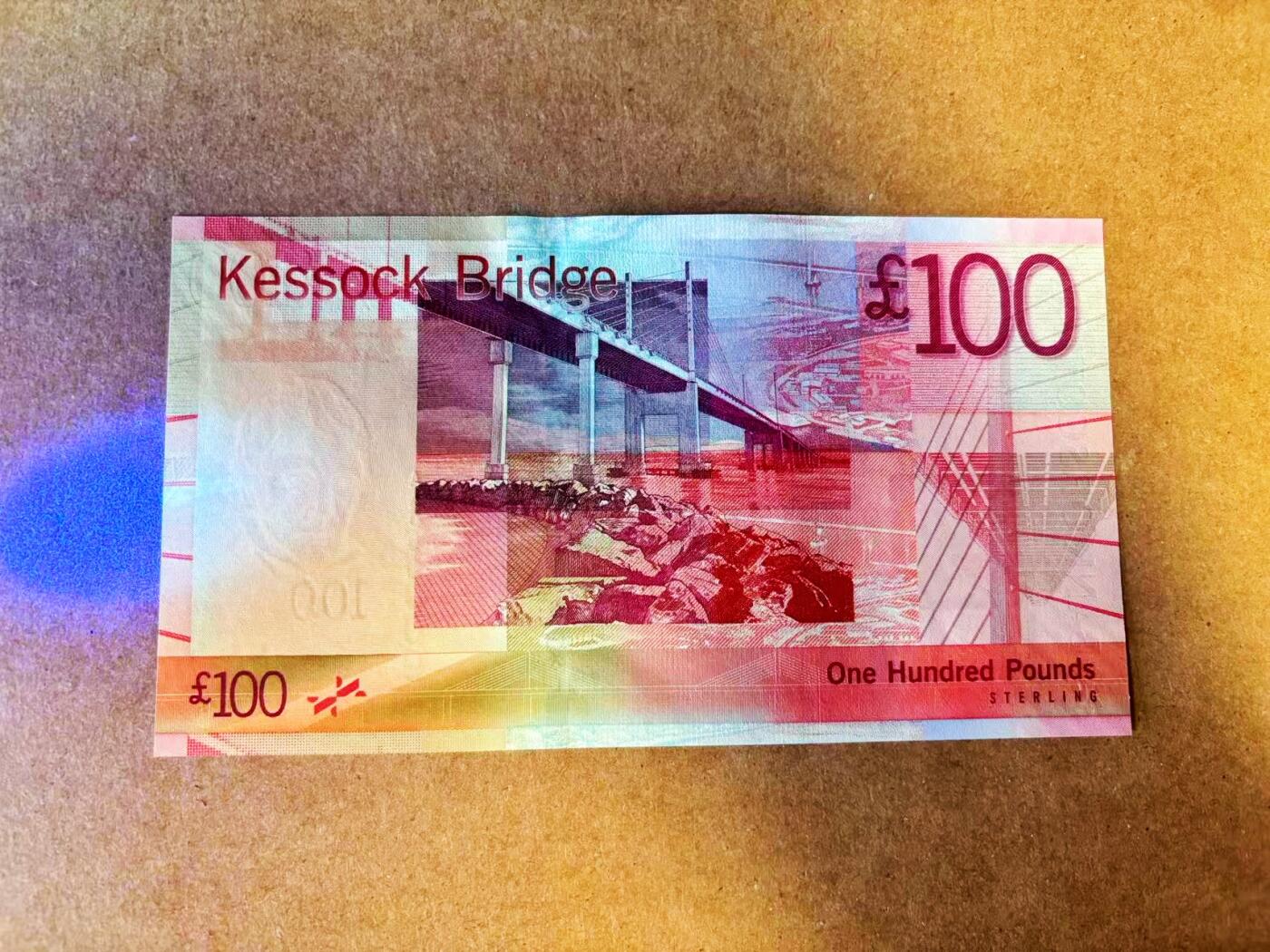 【Blue Auction】世界纸币精拍第776期——18级TOP拍卖/信誉/品质/专业/高效💫 【一组5张AA冠000009个位号全同套极罕见 含IBNS获奖钞 20镑有行长及司库长Stevenson & Matthew亲笔签名非常罕见 收藏级】苏格兰 2007年5-100镑 设计精美 全新UNC 油墨凹凸感非常好 单张9号的获奖钞价值就非凡（100镑水印处非受潮原因的荧光极轻微一小点反应 之前遇到过多张类似的苏格兰纸币都给了66分影响不大）