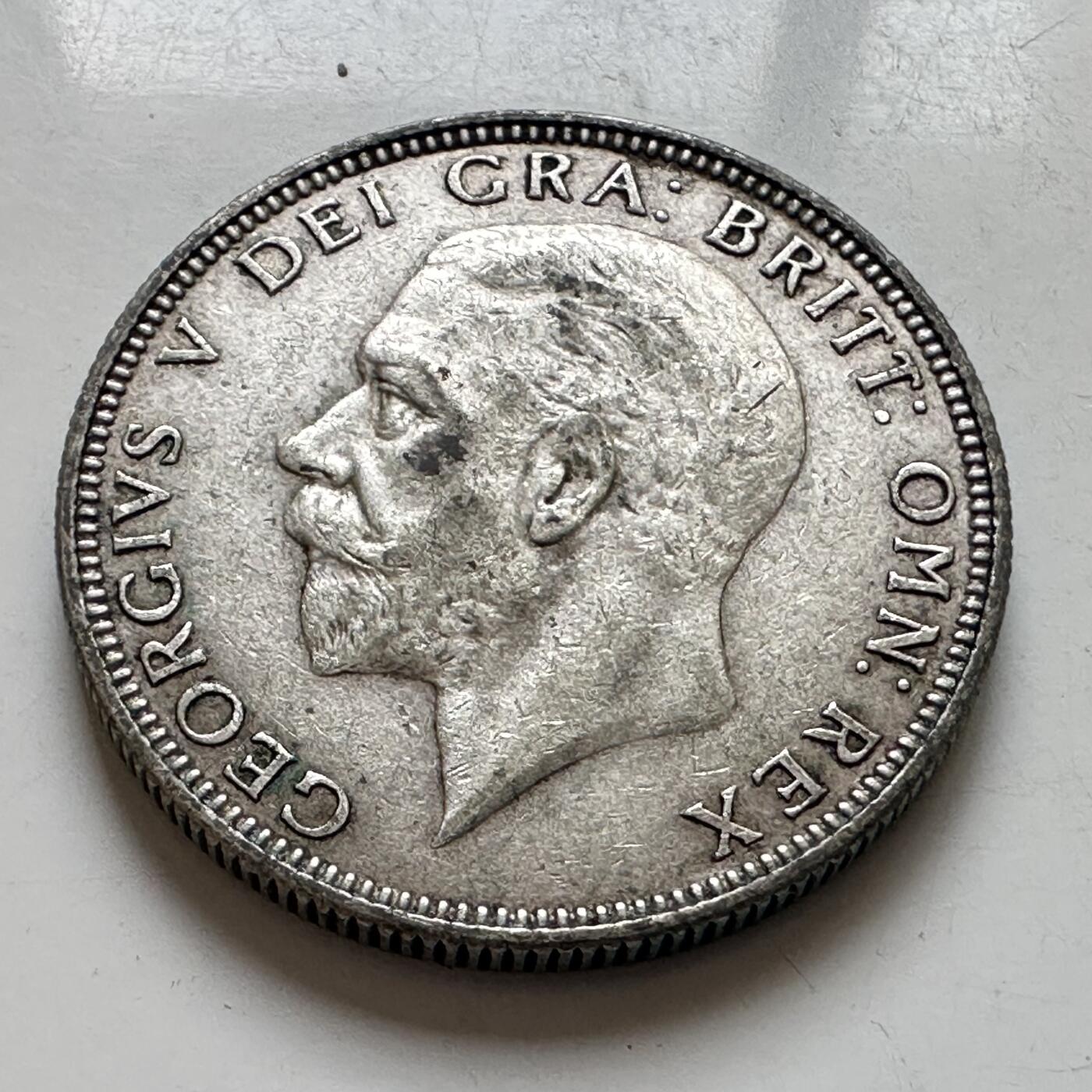 🌹外币初藏🌹🐯2026年第8场  每周二四六晚8️⃣点 接代拍 英国1936年1弗洛林银币 11.3克50%银 b