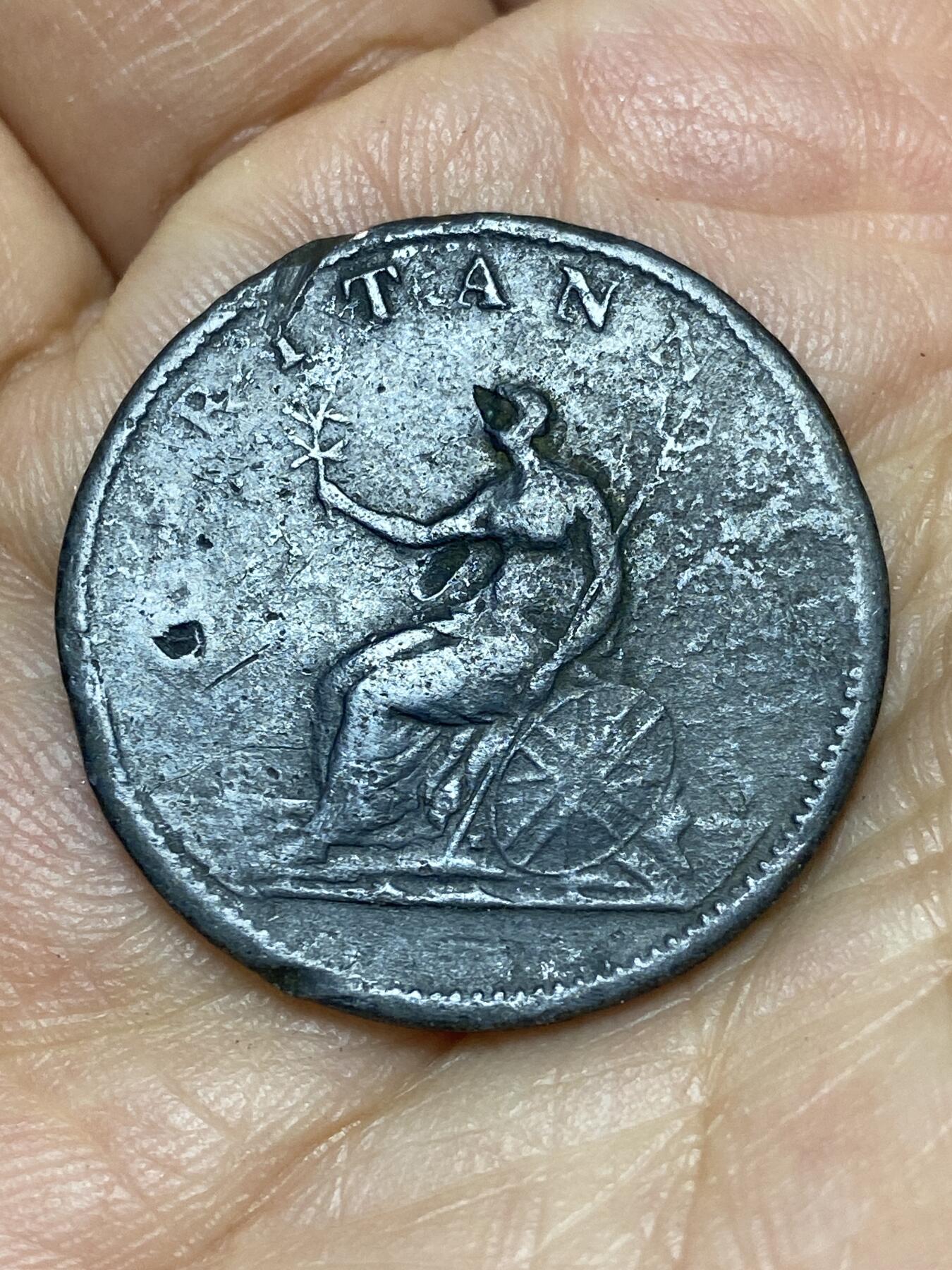 2026年第八场(总第一百七十七场）外国好品散币场(免佣金) 英国🇬🇧1806年1/2便士(乔治三世时期)