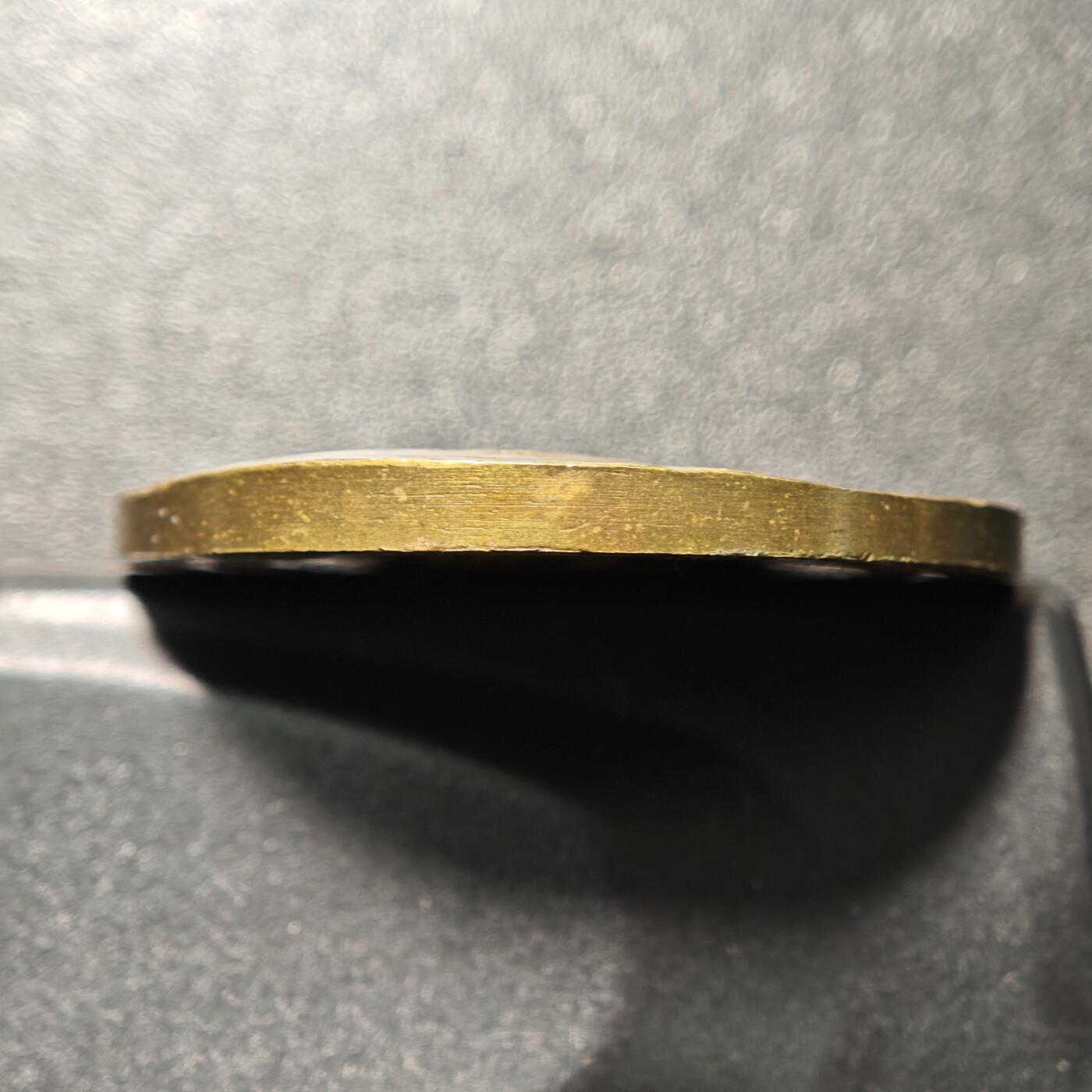 【德藏】世界币章拍卖第162期（拍品征集中~欢迎藏友联系） 1922年 奥地利亲岑道夫伯爵高浮雕纪念铜章 直径约：40.4mm；重约：32.9g