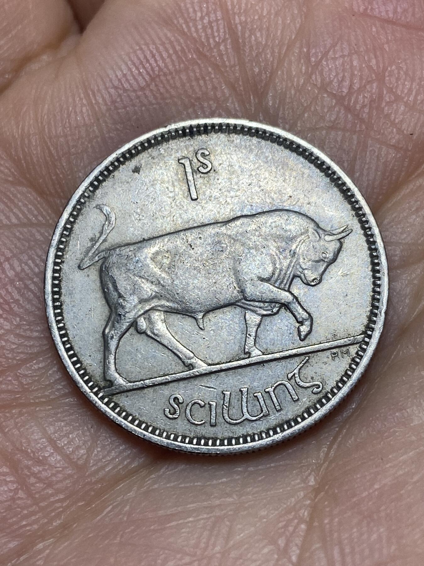 2026年第八场(总第一百七十七场）外国好品散币场(免佣金) 爱尔兰🇮🇪1954年1先令(共和国时期第一套第二版)