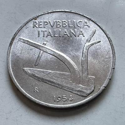 🌹外币初藏🌹🐯2026年第8场  每周二四六晚8️⃣点 接代拍 - 意大利1954年10里拉