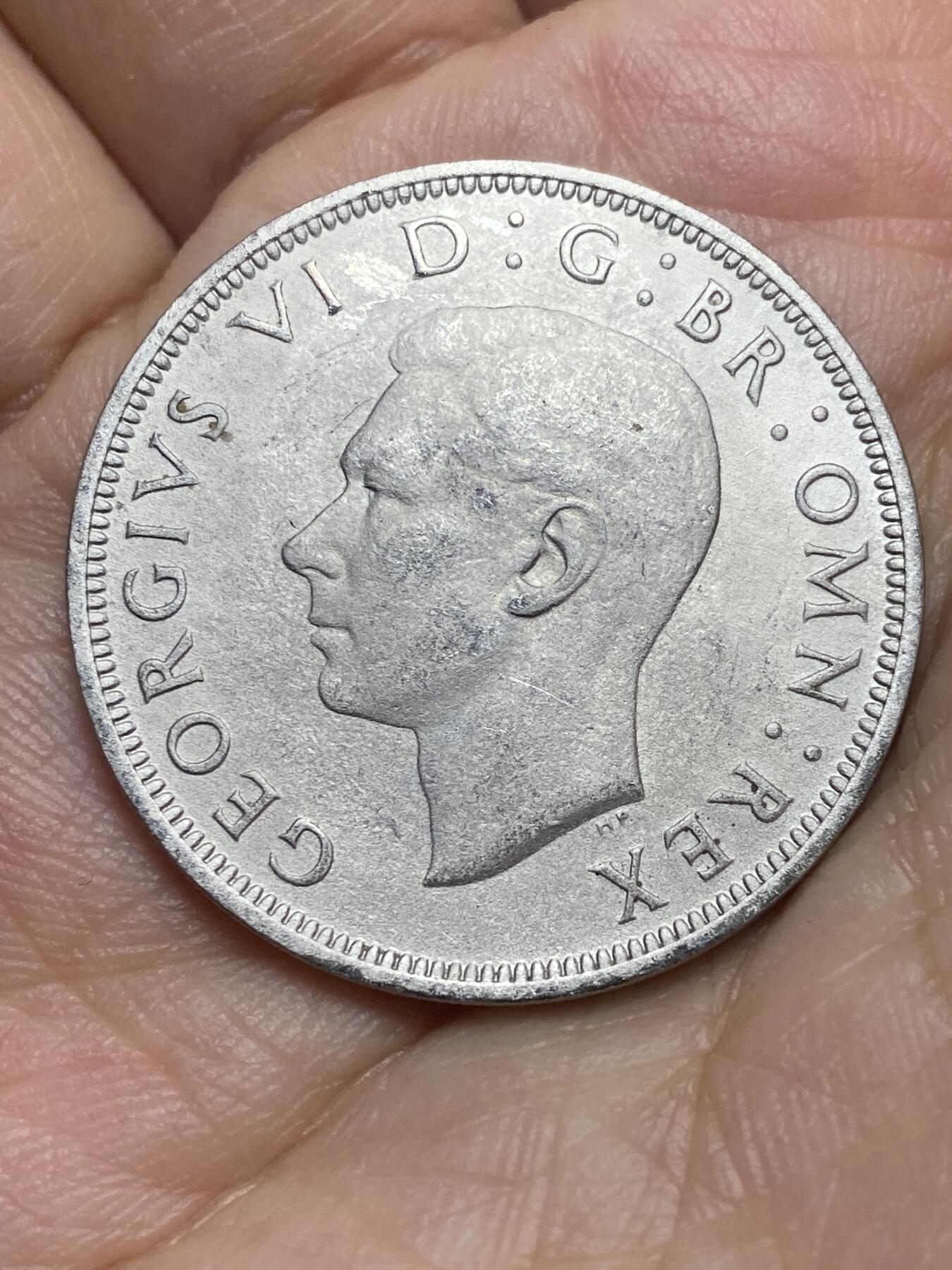 2026年第八场(总第一百七十七场）外国好品散币场(免佣金) 英国🇬🇧1948年半克朗(乔治六世第二版，关门年仅发行2年)