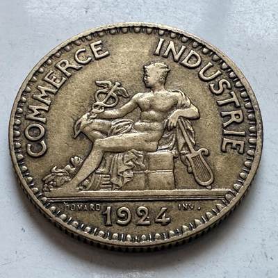 🌹外币初藏🌹🐯2026年第8场  每周二四六晚8️⃣点 接代拍 - 法国1924年2法郎