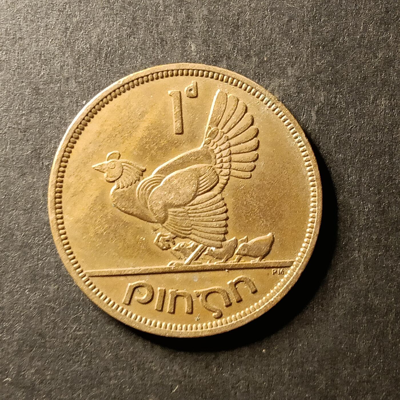 逸泉钱币2026A第世界钱币纪念币专场A第三场A401-701 442 爱尔兰母鸡一便士铜币