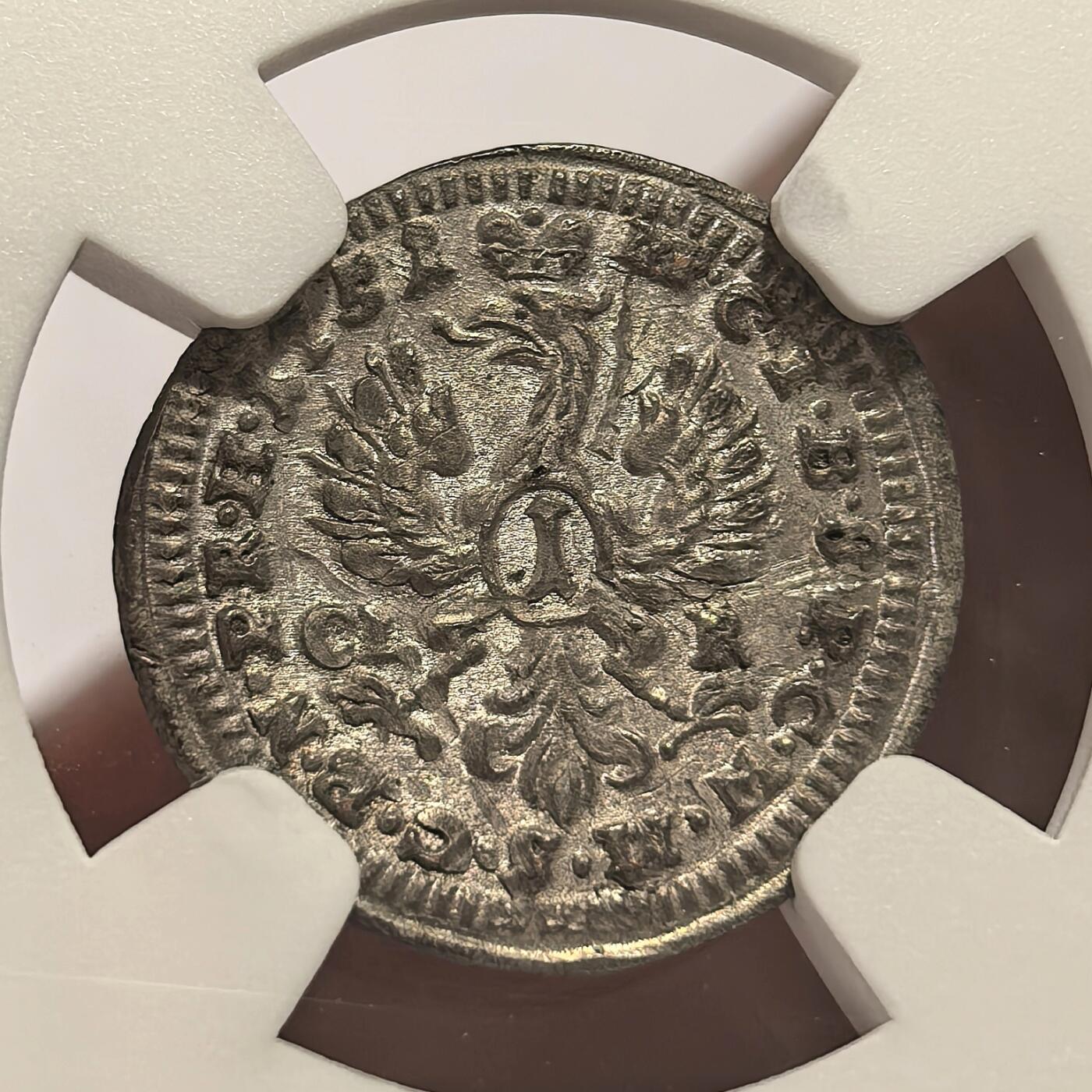 博洋堂世界钱币拍卖第157期（全场包邮） NGC UNC 德国勃兰登堡-拜罗伊特1751年1克鲁泽银币