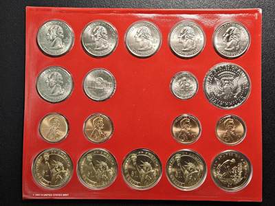 【德藏】世界币章拍卖第162期（拍品征集中~欢迎藏友联系） - 2009年 美国丹佛造币厂硬币18枚装帧套装