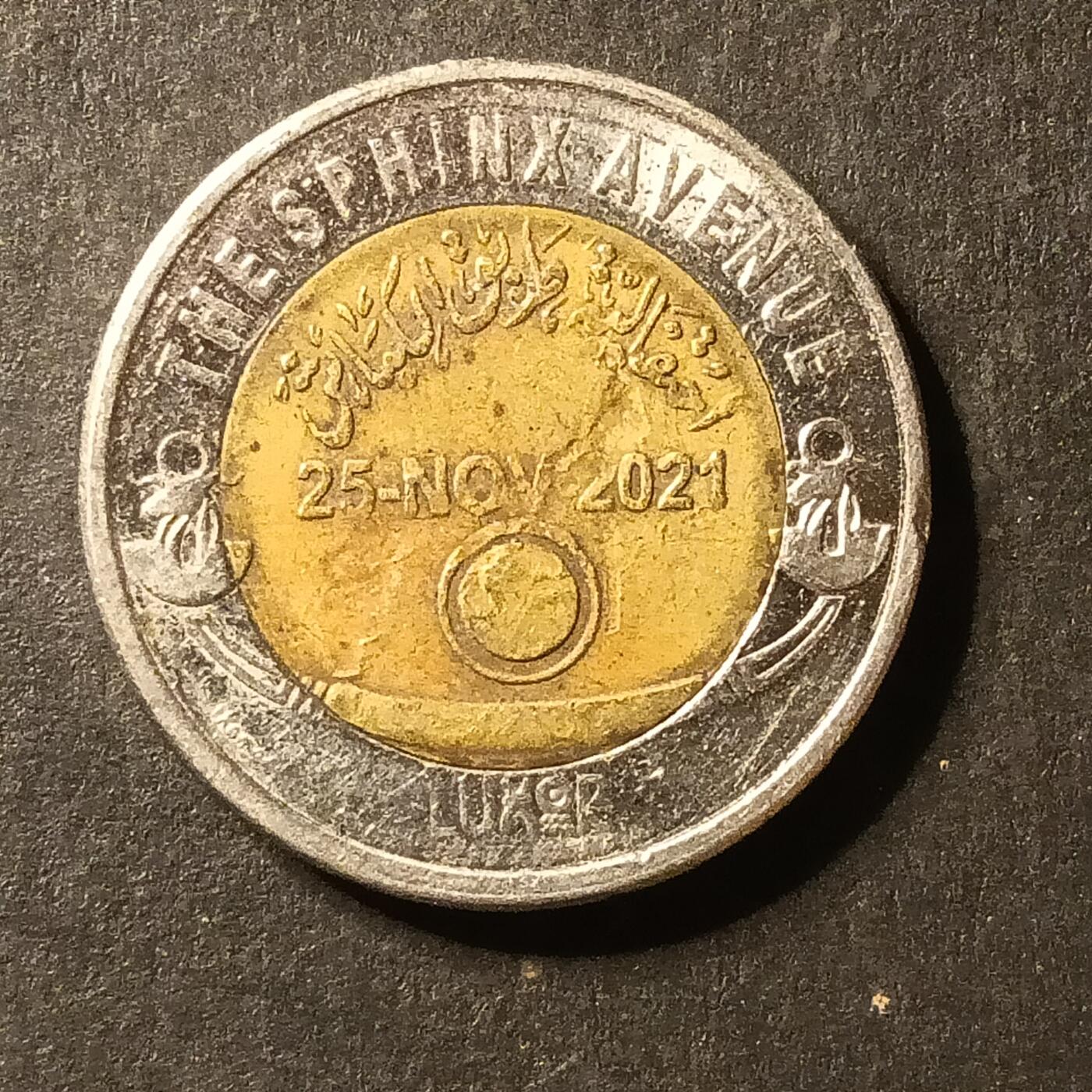 逸泉钱币2026A第世界钱币纪念币专场A第三场A401-701 407 埃及一磅双色纪念币 