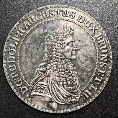【德藏】世界币章拍卖第162期（拍品征集中~欢迎藏友联系） - 1672年(后铸) 不伦瑞克-沃尔芬比特尔公国超大金属纪念章 直径约：76.1mm；重约：62.1g