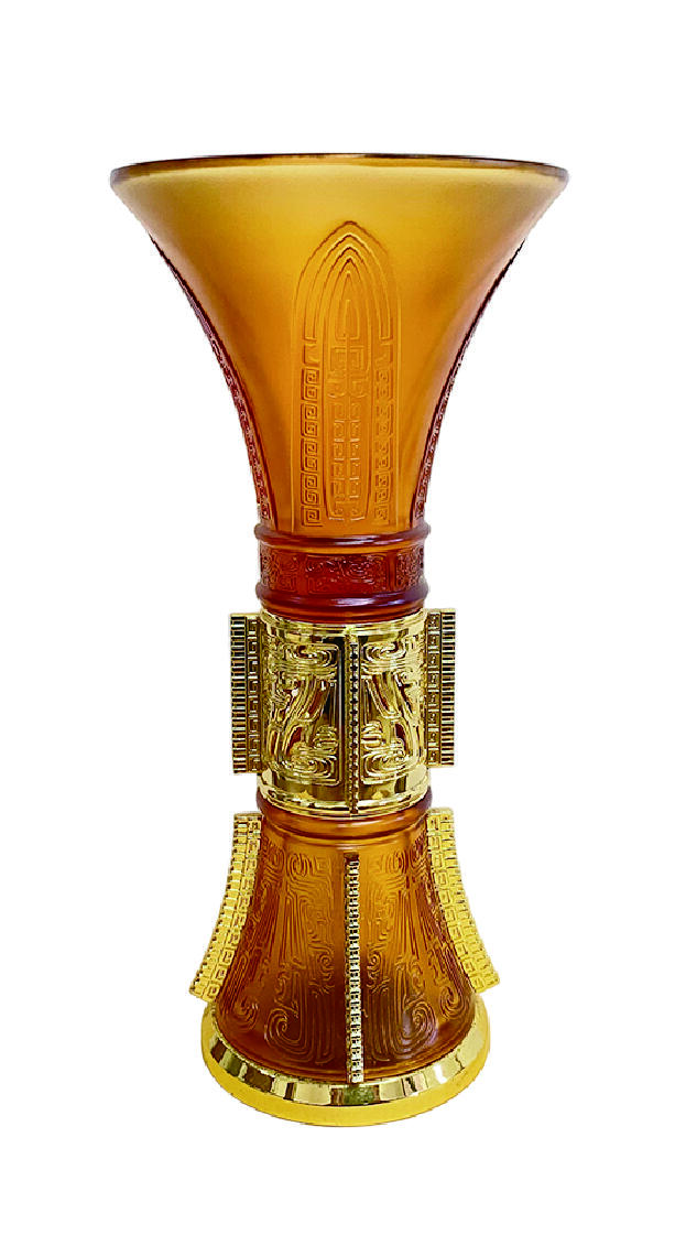 上海拍卖行2025年秋季古董珍玩拍卖会 琉璃作品《花瓢》