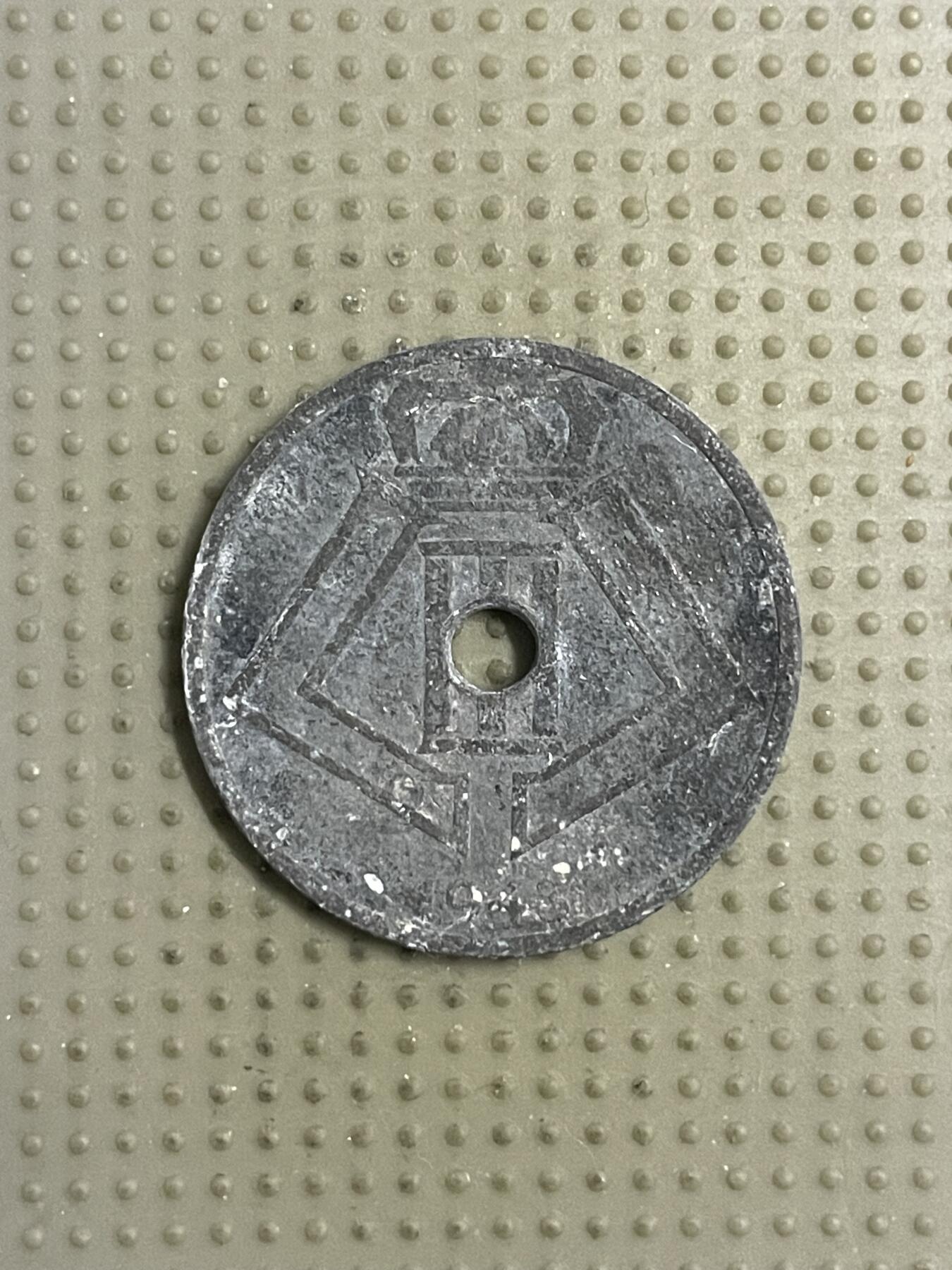 2026年第12场各国散币拍卖（总第162场）16.17两天外出，18号可以发货 比利时1943年25分锌币