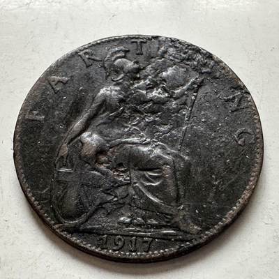 🌹外币初藏🌹🐯2026年第8场  每周二四六晚8️⃣点 接代拍 - 英国1917年一法新