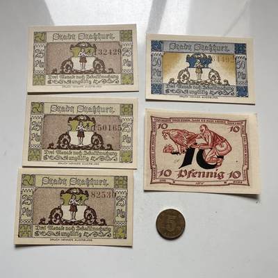 🌹外币初藏🌹🐯2026年第8场  每周二四六晚8️⃣点 接代拍 - 德国一战时期紧急币—19