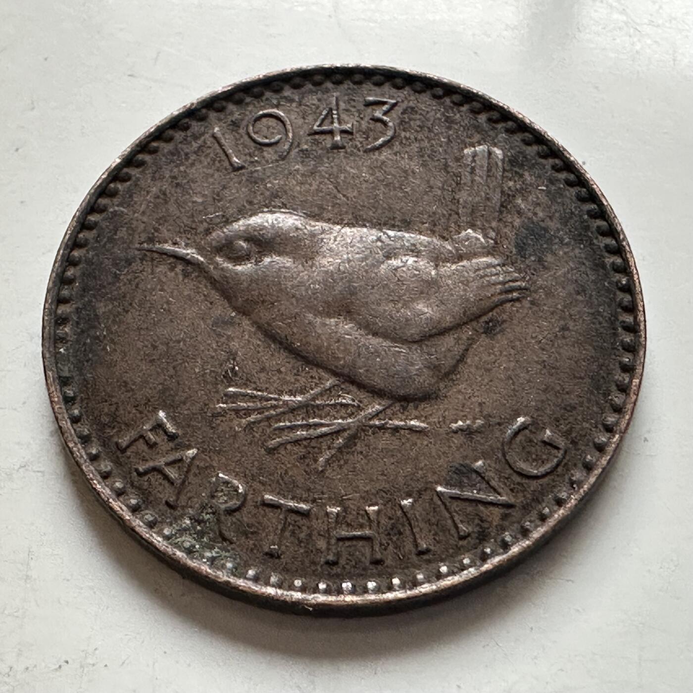 🌹外币初藏🌹🐯2026年第8场  每周二四六晚8️⃣点 接代拍 英国1943年一法新