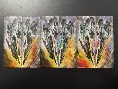 卡牌杂货铺专场拍卖第四场 1月16日周五晚22:00结拍 - 【裸卡】启读文化 沈鑫 刺客列传 豫让X3 彩闪