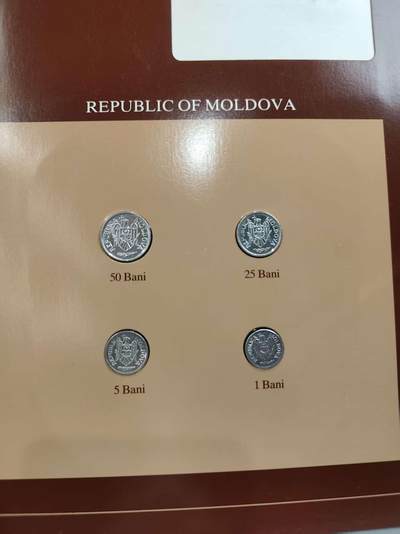 G&W世界散币，银币处理专场（第43场） - 富兰克林-摩尔多瓦4枚套