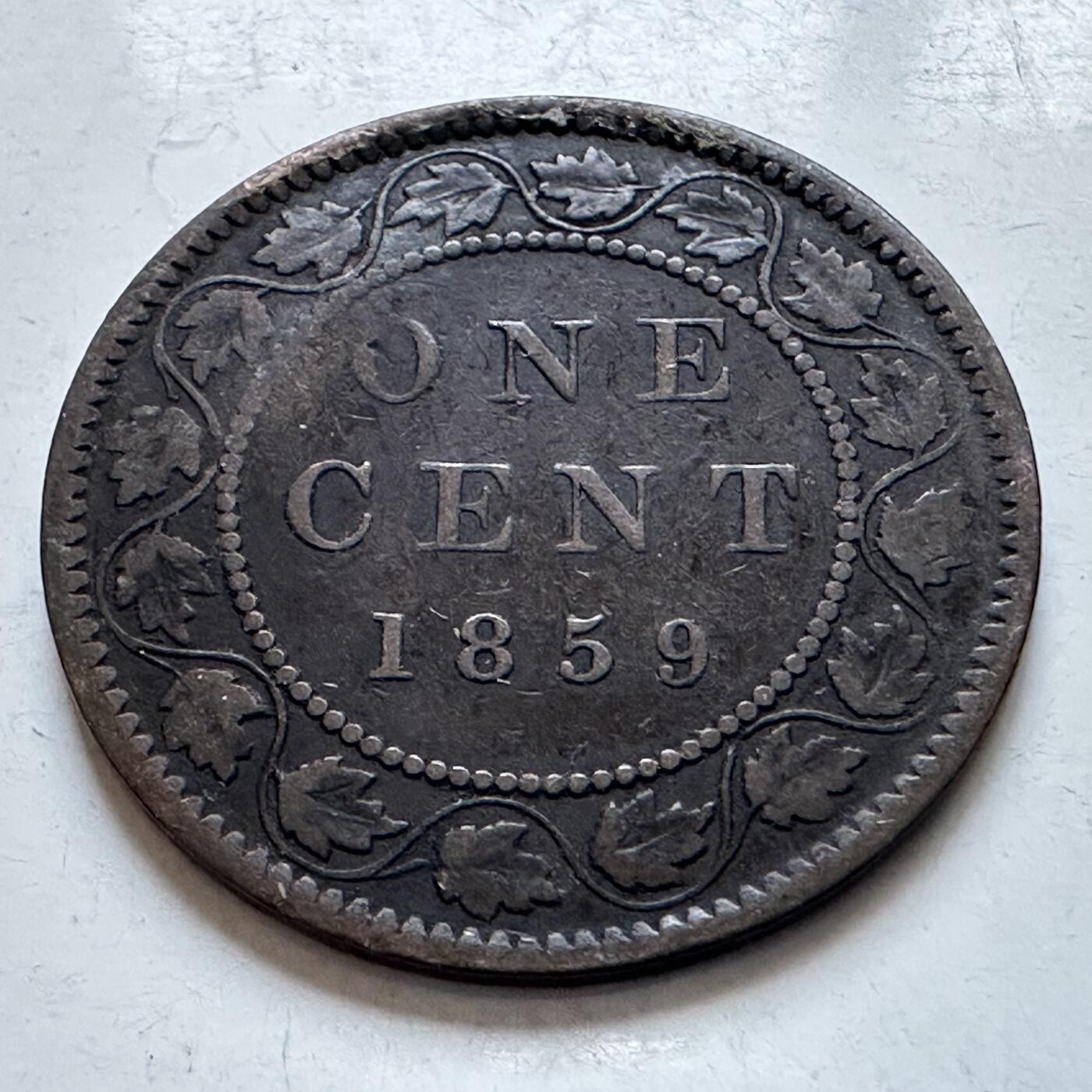 🌹外币初藏🌹🐯2026年第8场  每周二四六晚8️⃣点 接代拍 加拿大1859年一分