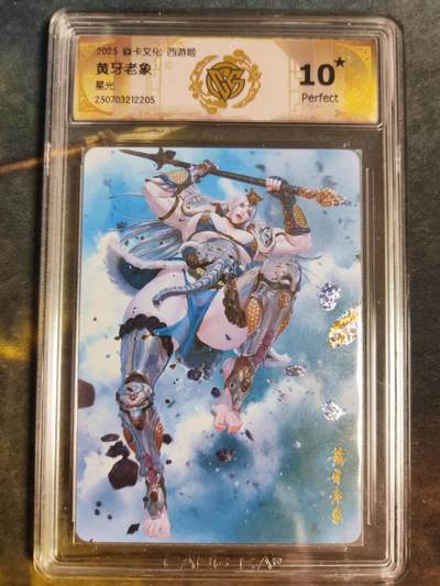 阳大大卡牌拍卖第94期（持续收拍品，周六晚上九点截拍，进群福利早知道） - 【10星星光】焱卡文化 西游姬 黑暗王朝 黄牙老象 205