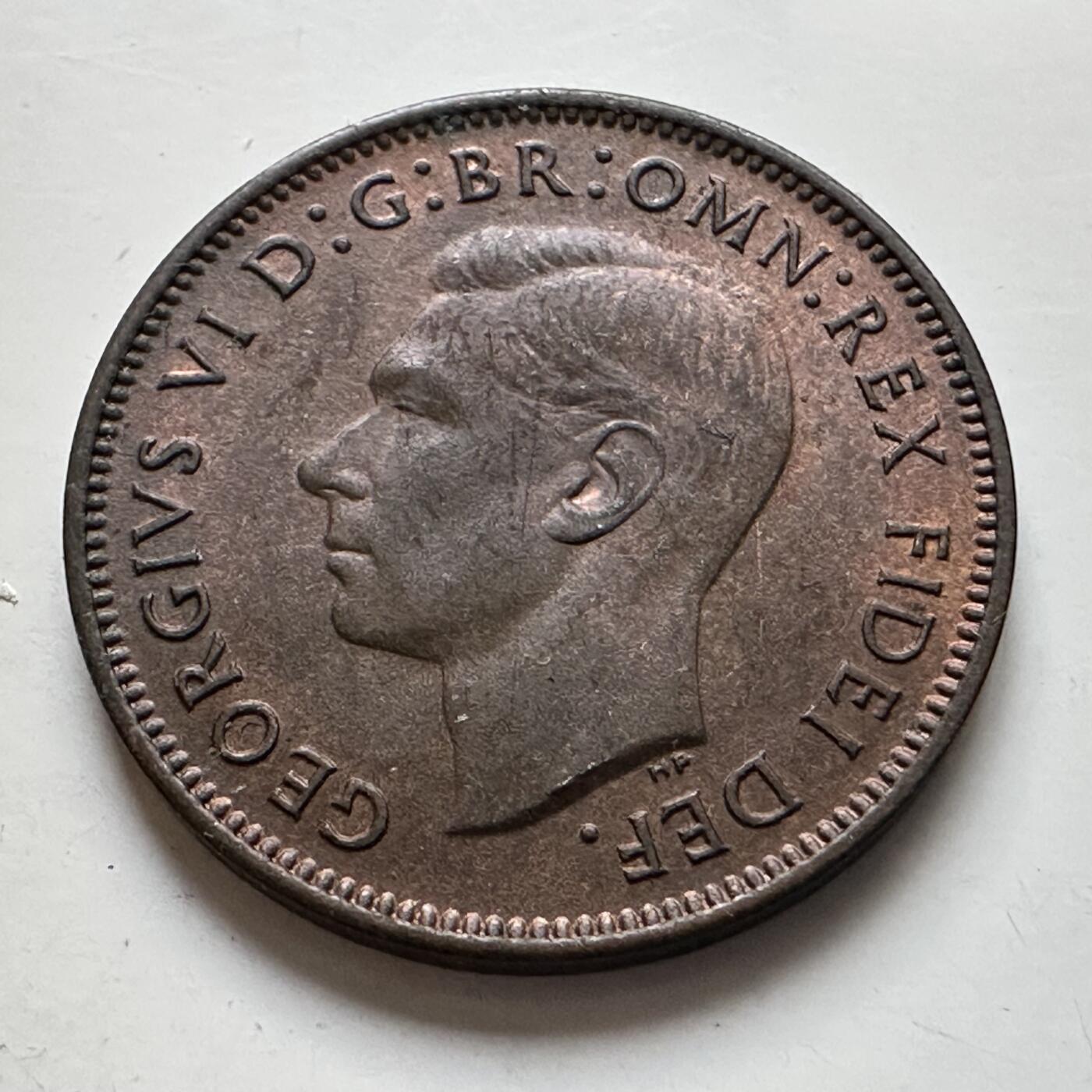 🌹外币初藏🌹🐯2026年第8场  每周二四六晚8️⃣点 接代拍 英国1950年一法新 b