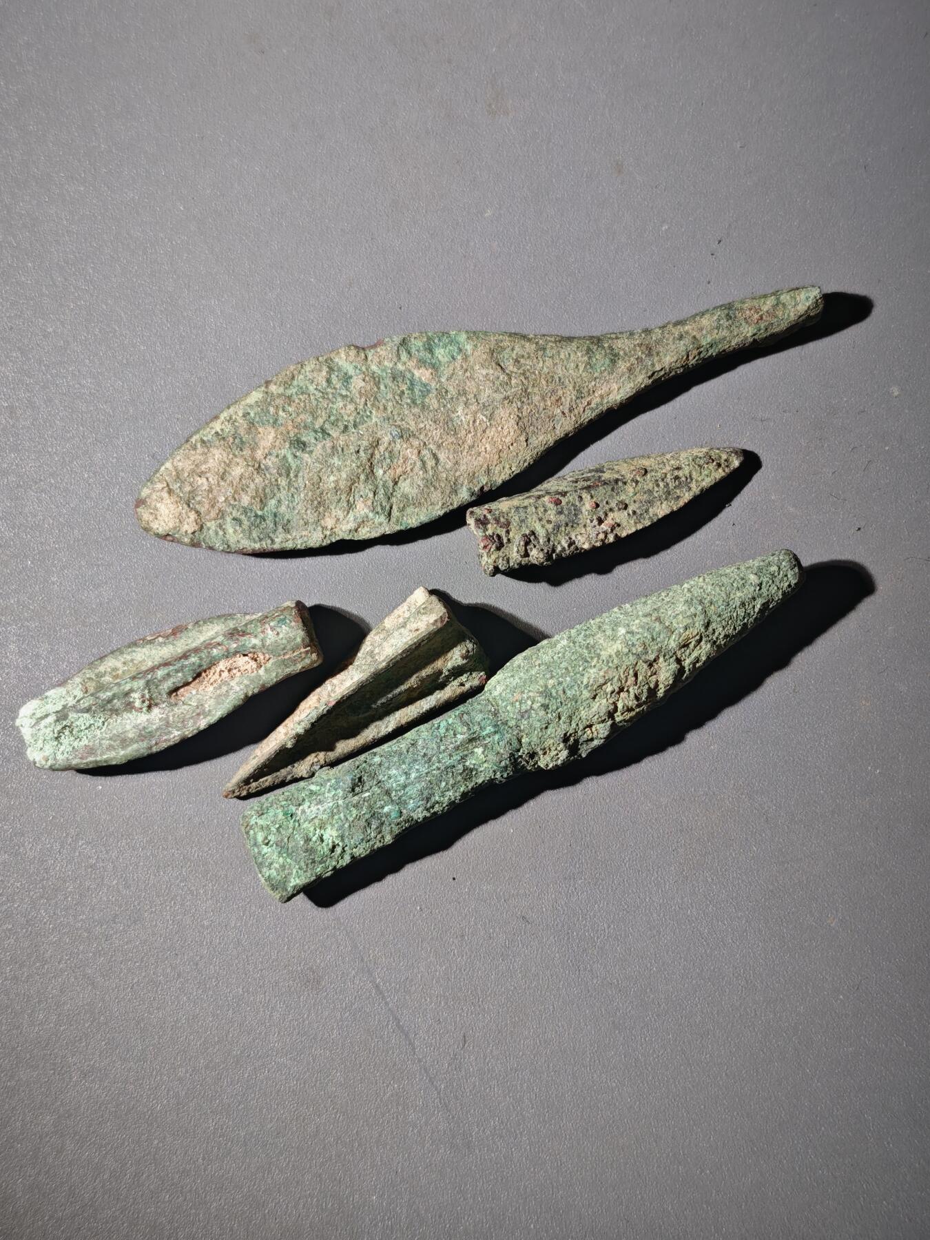 107期新疆红钱粟特钱币丝路钱币专场 老箭头一组