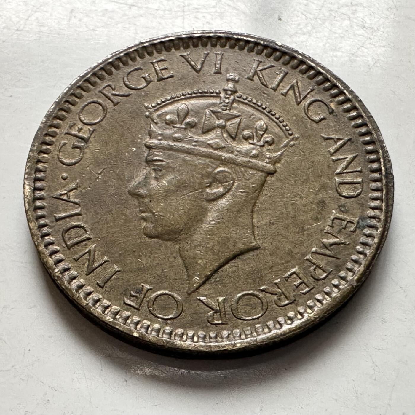 🌹外币初藏🌹🐯2026年第8场  每周二四六晚8️⃣点 接代拍 英属锡兰1943年25分