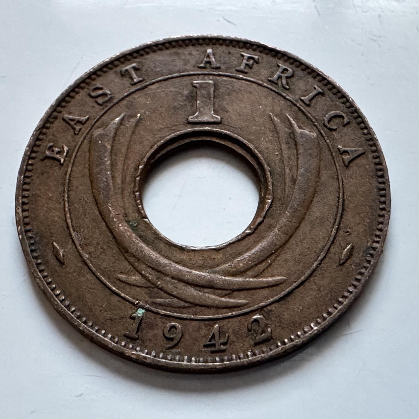 🌹外币初藏🌹🐯2026年第8场  每周二四六晚8️⃣点 接代拍 英属东非1942年一分