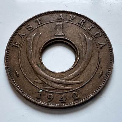 🌹外币初藏🌹🐯2026年第8场  每周二四六晚8️⃣点 接代拍 - 英属东非1942年一分