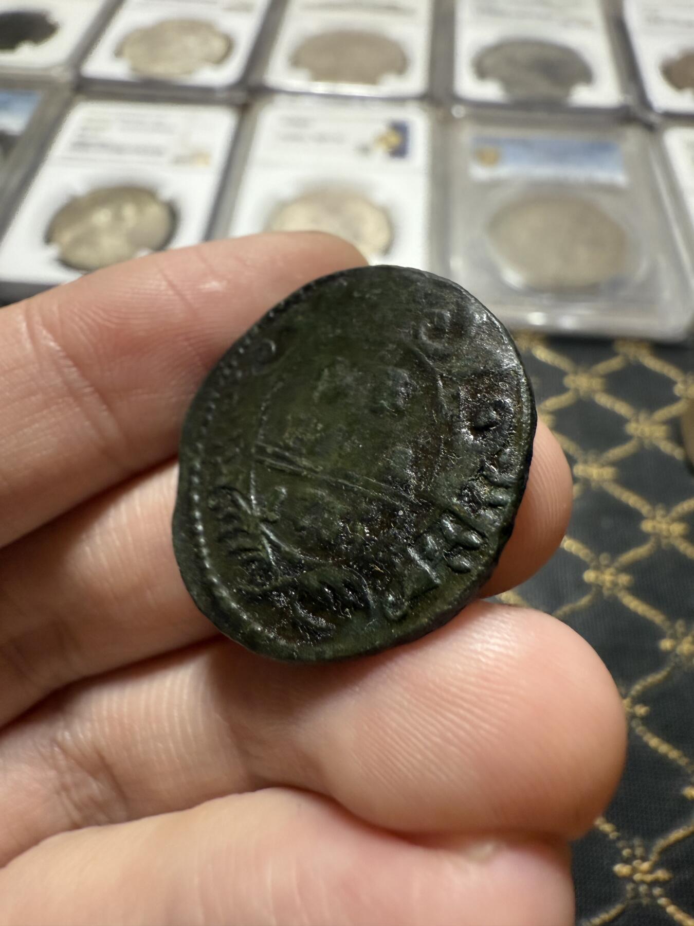 南宋泉阁俄币 外币 国币 专场第二十一期 【送拍无额外佣金】 沙俄 安娜女王 1735年 1/2戈比铜币 通货