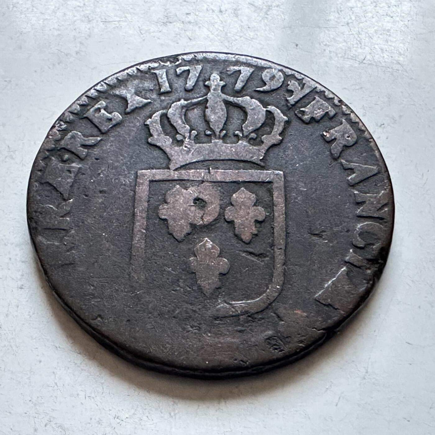 🌹外币初藏🌹🐯2026年第8场  每周二四六晚8️⃣点 接代拍 法国1779年路易十六一索尔