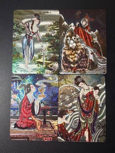 NO.21 好又多金牌大场，新店点关注不迷路！每周一站式配齐，方便凑单！（周6晚8点截拍，卖家送拍0抽成！） - 焱卡文化 彫仙绘特卡 四大美女 粗闪