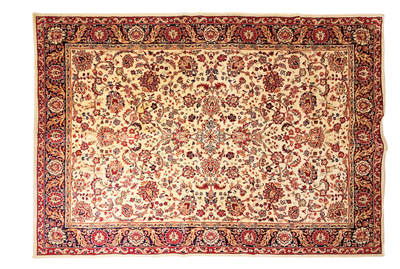 上海拍卖行2025年秋季古董珍玩拍卖会 - 波斯地毯"Source of Life"(228×168cm)