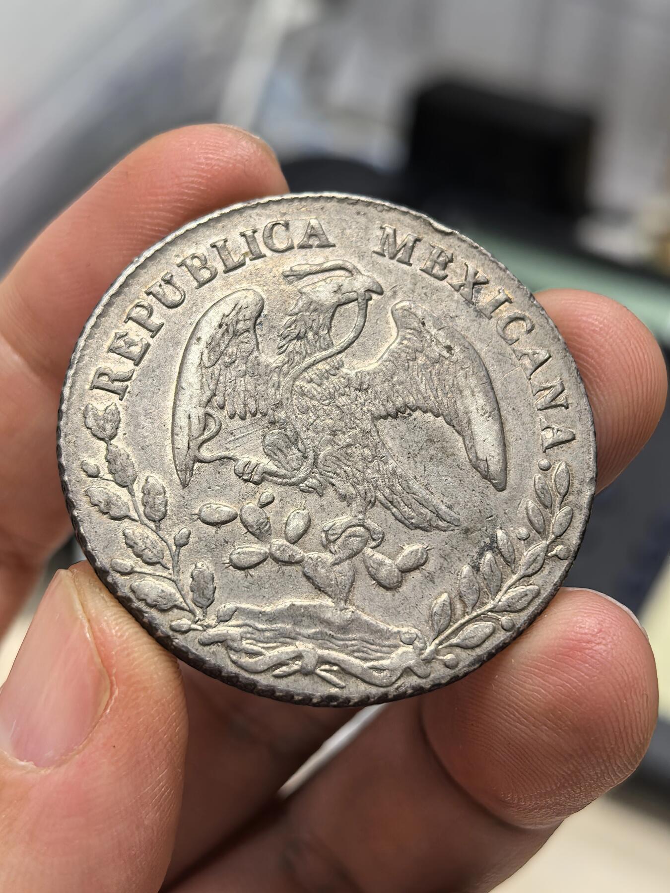 博洋堂世界钱币拍卖第157期（全场包邮） 墨西哥1885年PI MH版花边鹰洋 原味无洗 可送评出分