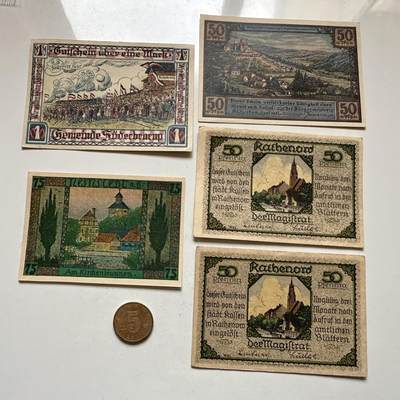 🌹外币初藏🌹🐯2026年第8场  每周二四六晚8️⃣点 接代拍 - 德国一战时期紧急币—8