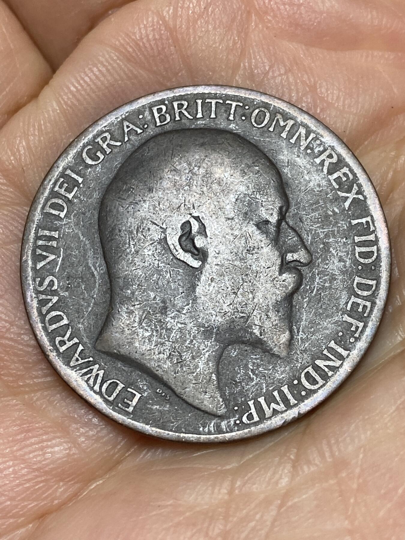 2026年第八场(总第一百七十七场）外国好品散币场(免佣金) 英国🇬🇧1910年1便士(爱德华七世逝世年，关门年)