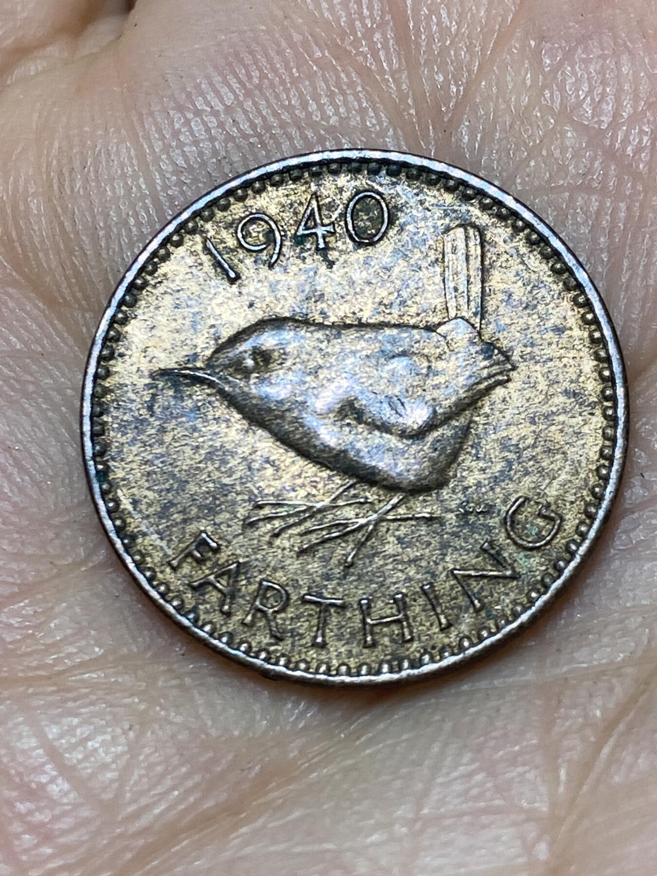 2026年第八场(总第一百七十七场）外国好品散币场(免佣金) 英国🇬🇧1940年1法新(乔治六世第一版)