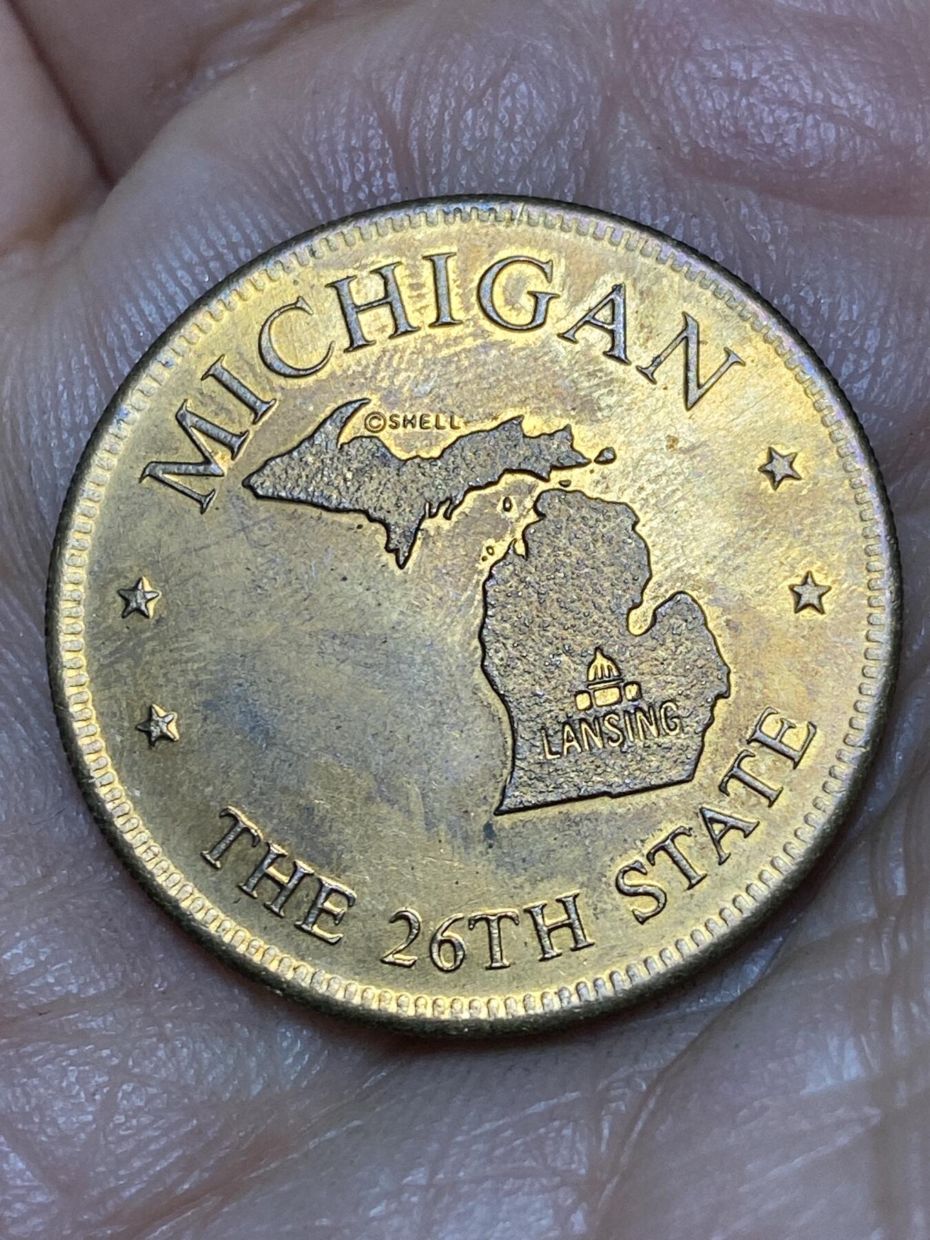 2026年第八场(总第一百七十七场）外国好品散币场(免佣金) 美国🇺🇸密歇根州纪念章