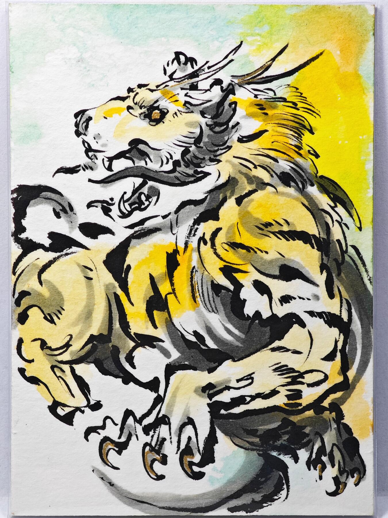 白泽拍卖卡牌手绘专场第31期（岁寒知松柏 春意已可期）