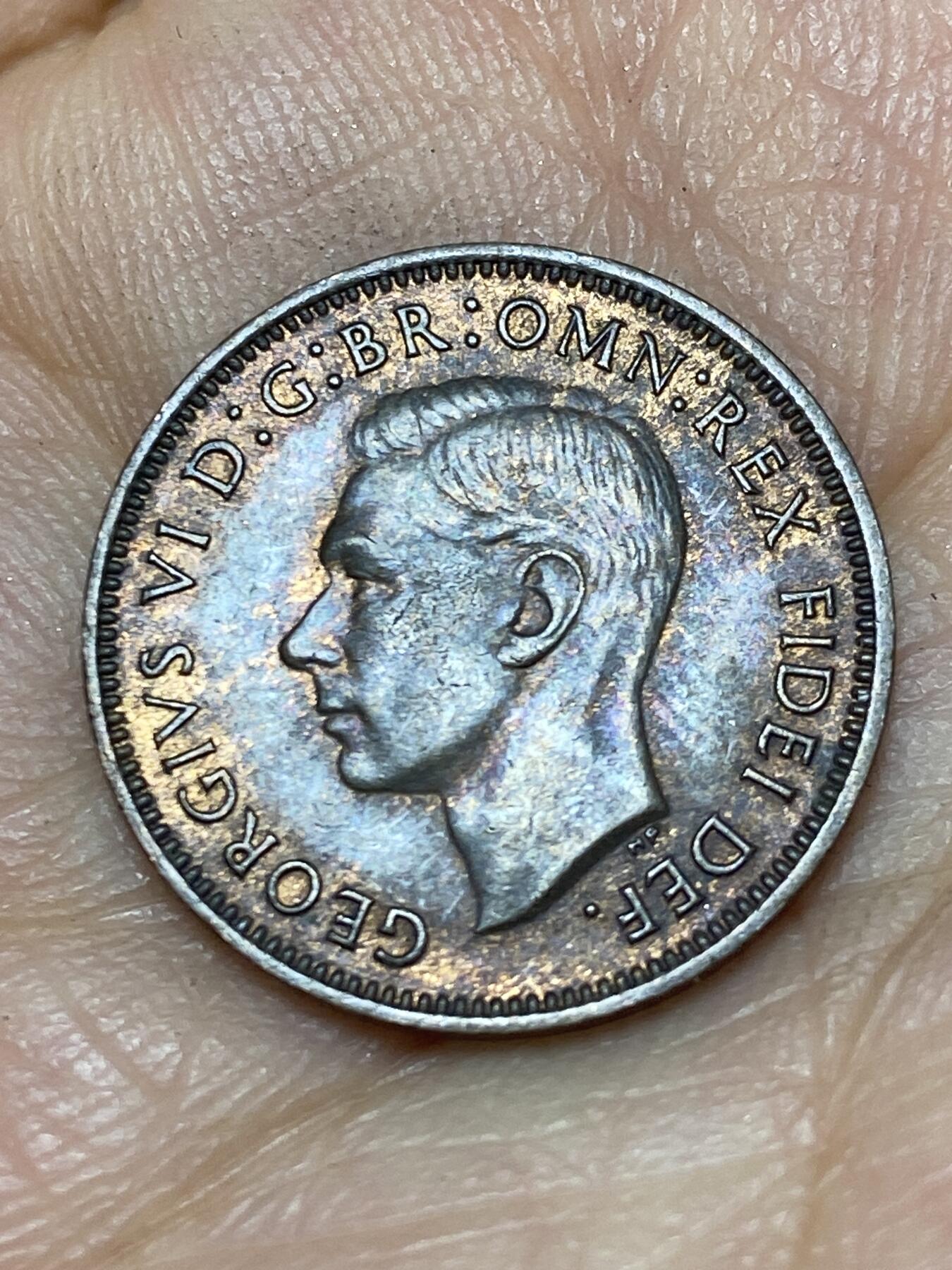 2026年第八场(总第一百七十七场）外国好品散币场(免佣金) 英国🇬🇧1950年1法新(乔治六世第二版)