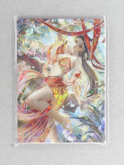 满200包邮！！龙虎卡牌-七二场（满200元包邮，无佣金，每周六结拍，欢迎送拍） - 【编号268】银边碎闪卡 三国乱世争雄 - 刘姬