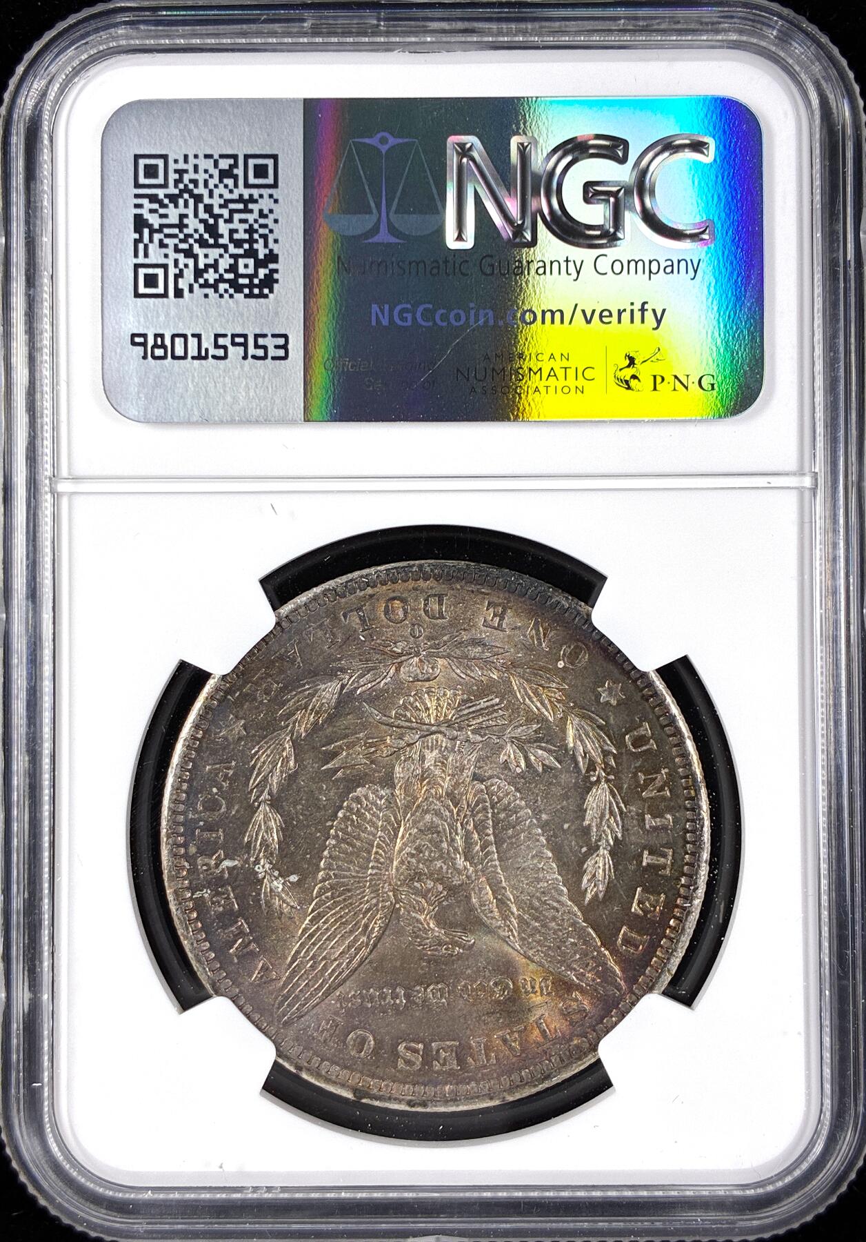 【雨安】【直播拍卖】【第0124期-评级币章】2026-01-17 周六 19:30 [评级美洲] USA 美国 1美元 (1878-1921) 摩根 1884年O  NGC-MS63