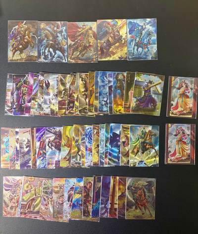 NO.21 好又多金牌大场，新店点关注不迷路！每周一站式配齐，方便凑单！（周6晚8点截拍，卖家送拍0抽成！） - 【套卡】燎原卡牌 隋唐演义1-6弹 胡子怪兽 全粗54张+修正版1张