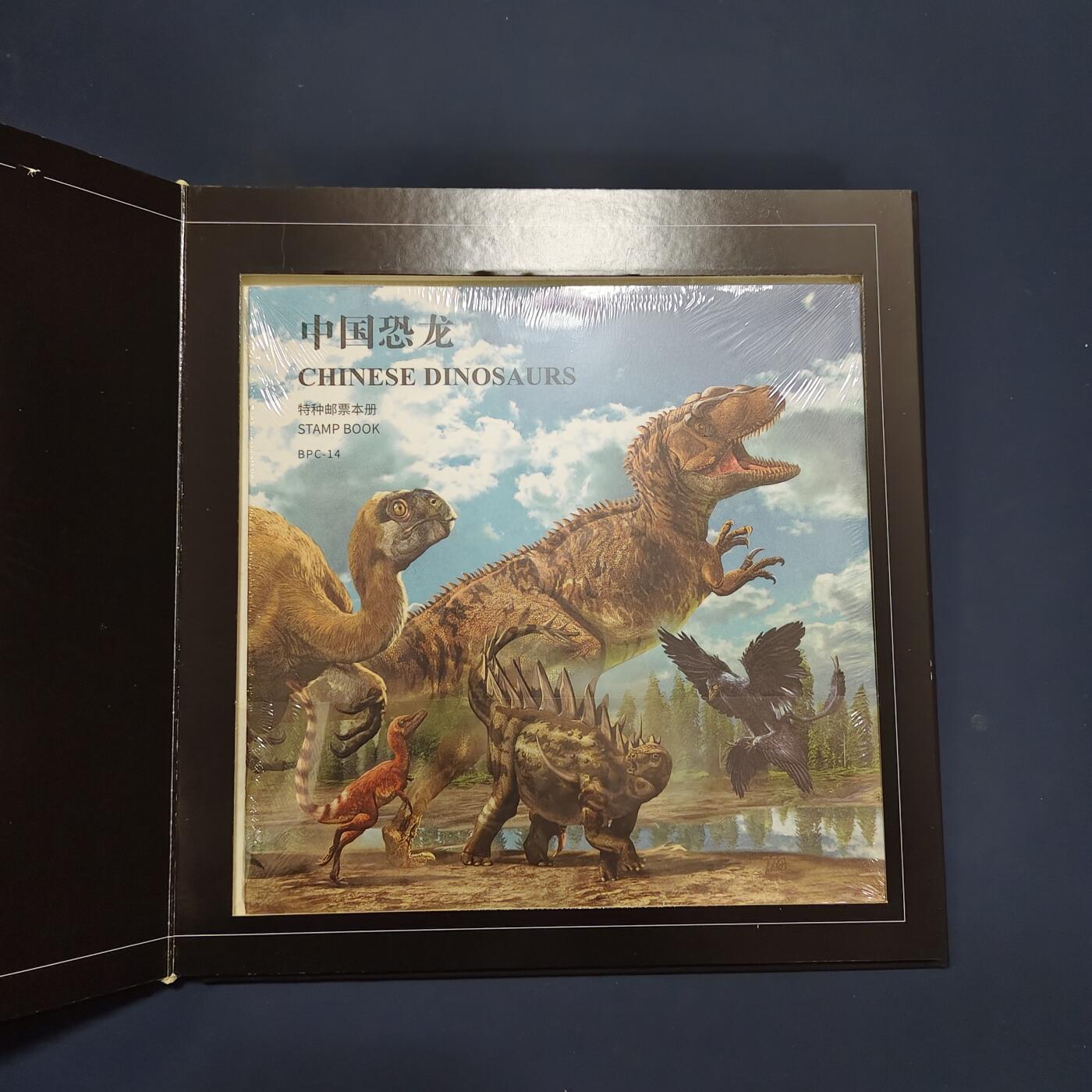 【全场包邮】纯粹捡漏拍495场-持续更新中 【邮票】邮票书系列-中国恐龙邮票