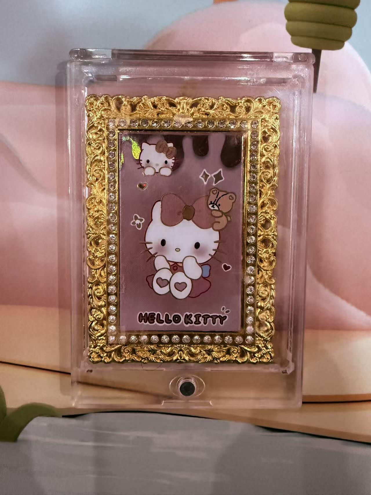 寸草不生拍卖第十八期  萌卡三丽鸥 珐琅 金属卡 十分精美